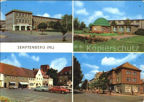 Senftenberg Niederlausitz Ingenieurschule Planetarium HOG StadtCa