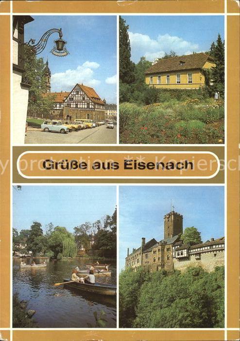Eisenach Thueringen Wartburg Prinzenteich