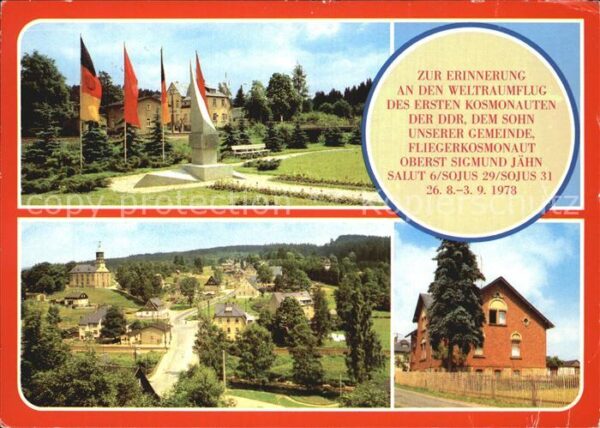 Rautenkranz Vogtland Geburtsort des 1. Fliegerkosmonauten de