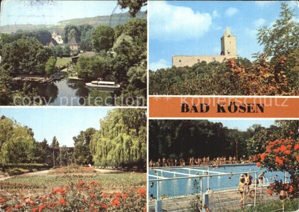 Bad Koesen Freibad Rudelsburg Gradierwerk