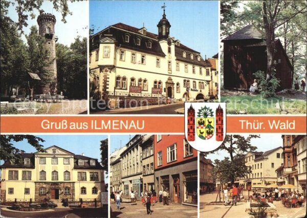 Ilmenau Thueringen Kickelhahnturm Goethehäuschen Museum Li