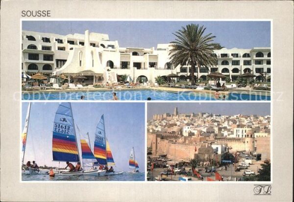 SOUSSE  Tunesie Hotel Asdrubal Segeln Teilansicht