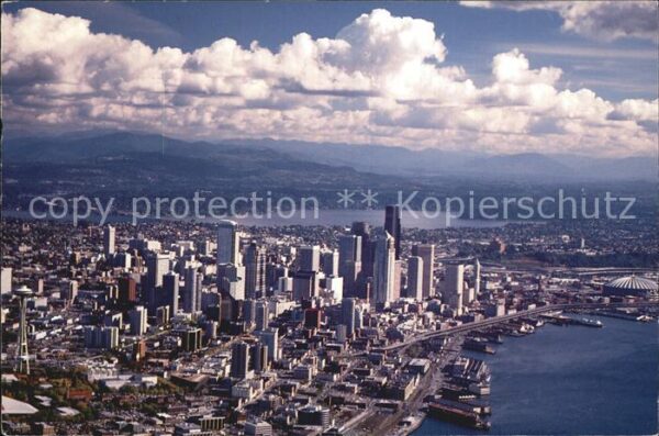 Seattle The Emerald City with the waterfront on