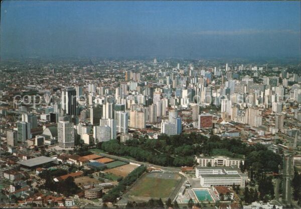 Curitiba Parana Fliegeraufnahme