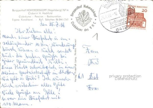 Hoher Vogelsberg forellenteich Niddaquelle Bismarckturm – Bild 2