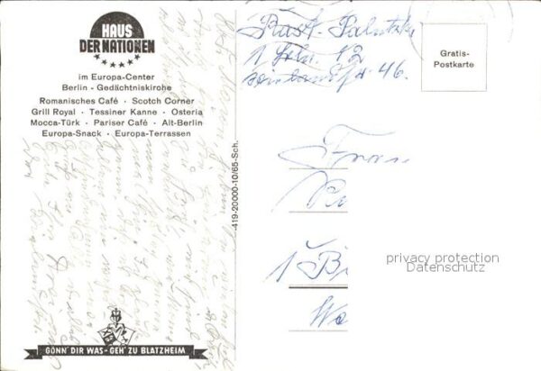 Berlin Haus der Nationen – Bild 2