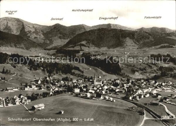 Oberstaufen Fliegeraufnahme