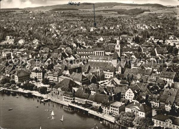 Ueberlingen Bodensee Fliegeraufnahme