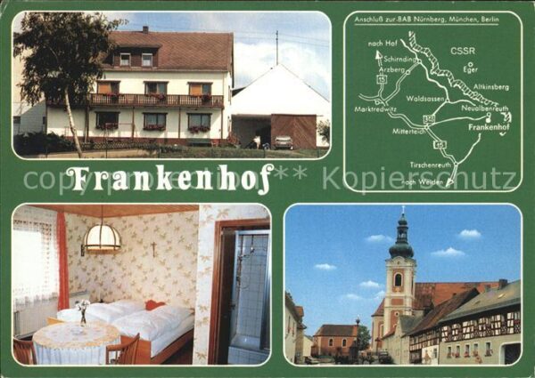 Neualbenreuth Frankenhof Gästezimmer Kirche