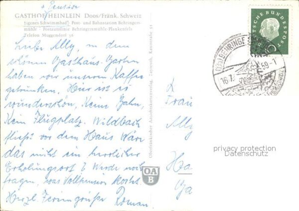 Doos Forchheim Gasthof Heinlein – Bild 2