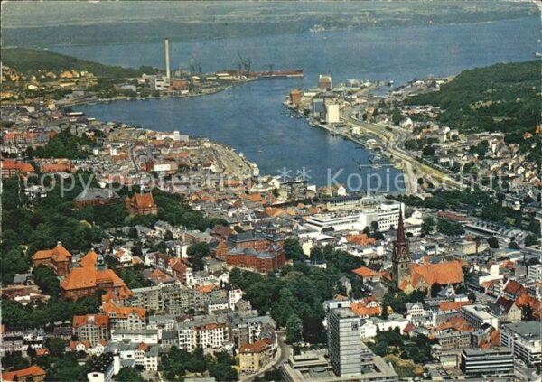 Flensburg Förde Fliegeraufnahme