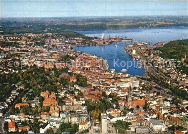 Flensburg Förde Fliegeraufnahme