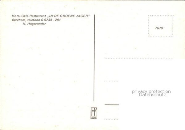 Barchem Hotel Restaurant In de Groene Jager – Bild 2