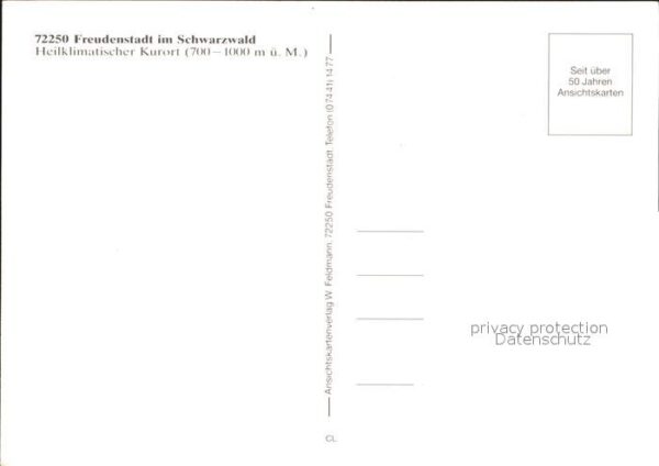 Freudenstadt Fliegeraufnahme – Bild 2