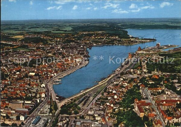 Flensburg Förde Fliegeraufnahme