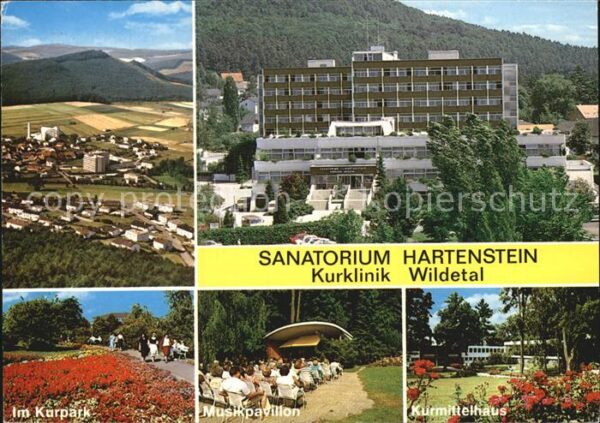 Bad Wildungen Sanatorium Hartenstein Kurklinik Wildet