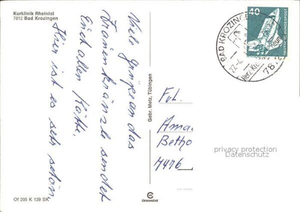 Bad Krozingen Kurklinik Rheintal – Bild 2