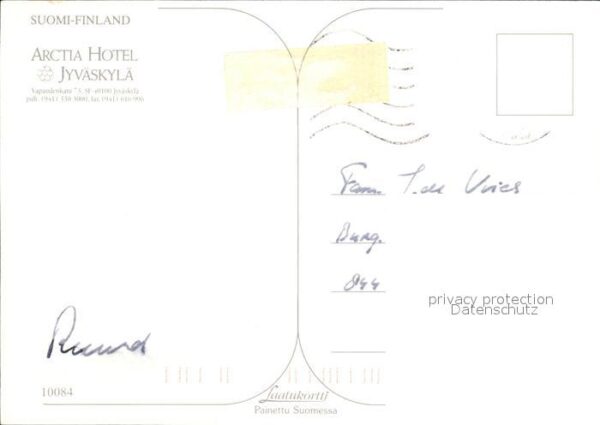 Suomi Finnland Arctia Hotel Jyväskylä – Bild 2