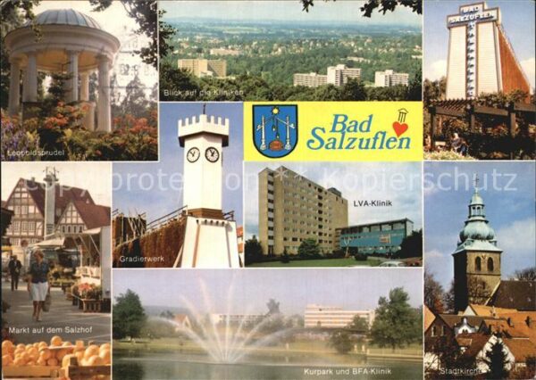 Bad Salzuflen Leopoldsprudel Kliniken Markt Salzhof L