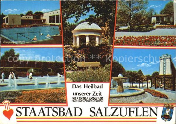 Bad Salzuflen Bewegungsbecken Wandelhalle Gradierwerk