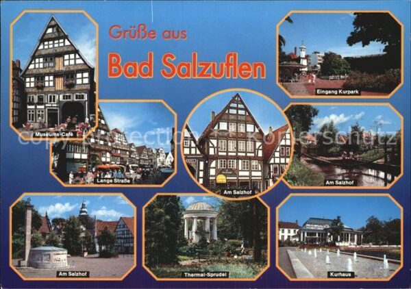 Bad Salzuflen Museums Cafe Lange Str Salzhof Kurpark
