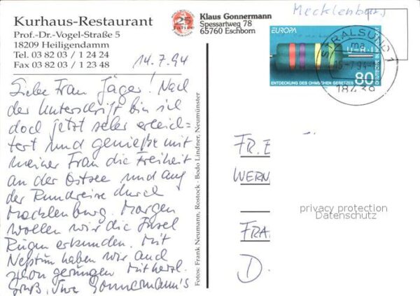 Heiligendamm Ostseebad Kurhaus Restaurant Gasträume Strand – Bild 2