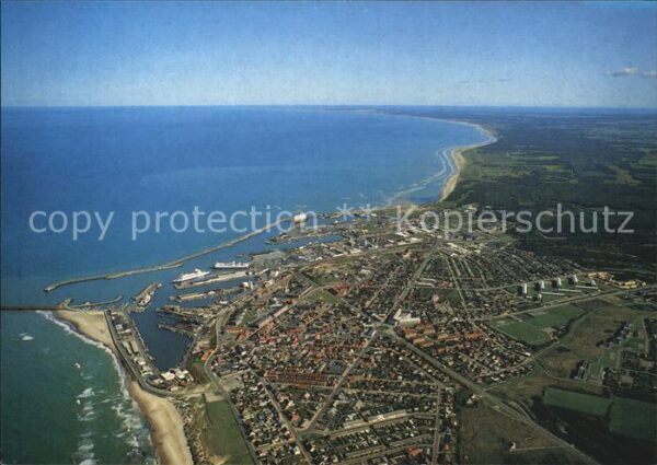 Hirtshals Fliegeraufnahme