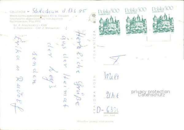 Schlochau Wieza zamku pokrzyuackigo  Osrodek tury – Bild 2