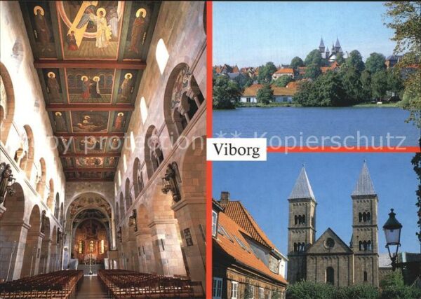 Viborg Vestsjalland Kirche Inneres Teilansicht