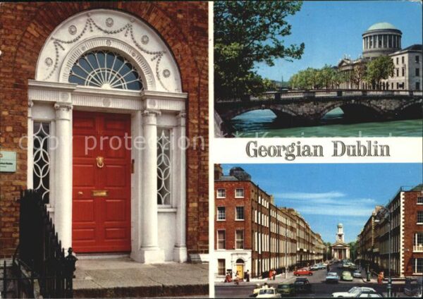Dublin Ireland Merrion Square The Four Courts Upper Mo