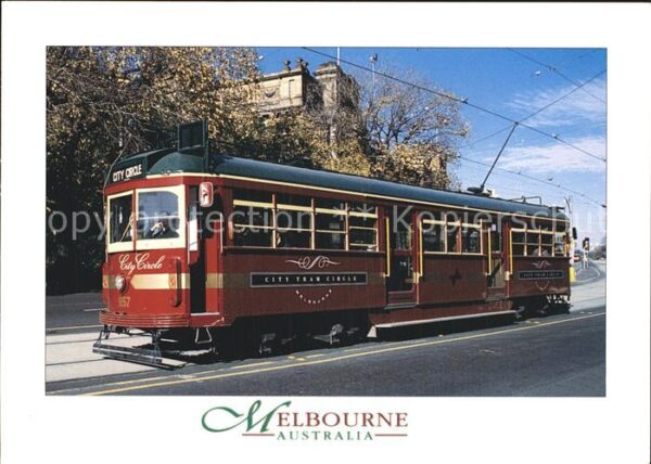 Melbourne Victoria The City Circle Tram