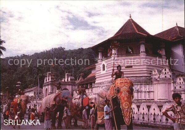 Kandy Sri Lanka Traditional procession held annually in