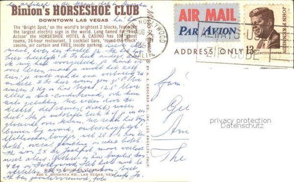 Las Vegas Nevada Binions Horseshoe Club – Bild 2