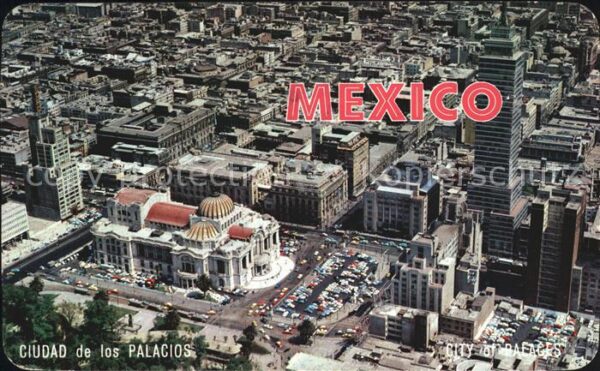 Mexico City Luftaufnahme City