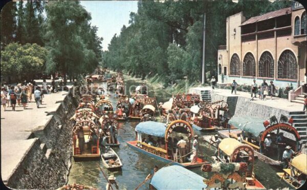 Mexico City Kanal Gondolieren