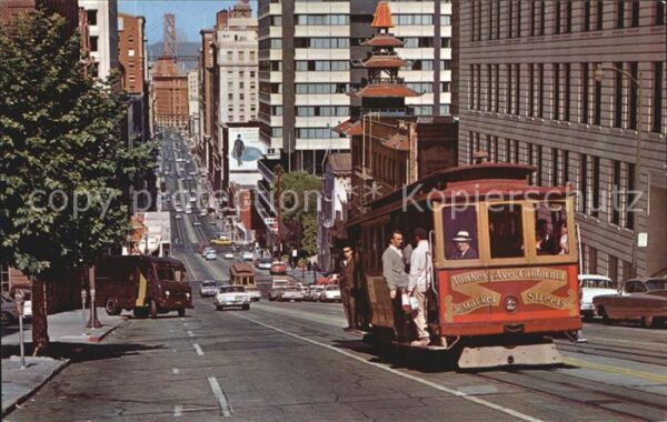 San Francisco California Cable Car