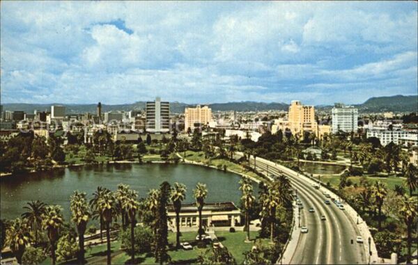 Los Angeles California McArthur Park Wilshire Boulevard