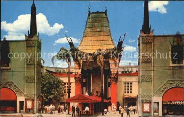 Hollywood California Gramans Chinese Theatre