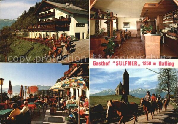 Hafling Gasthof Sulfner