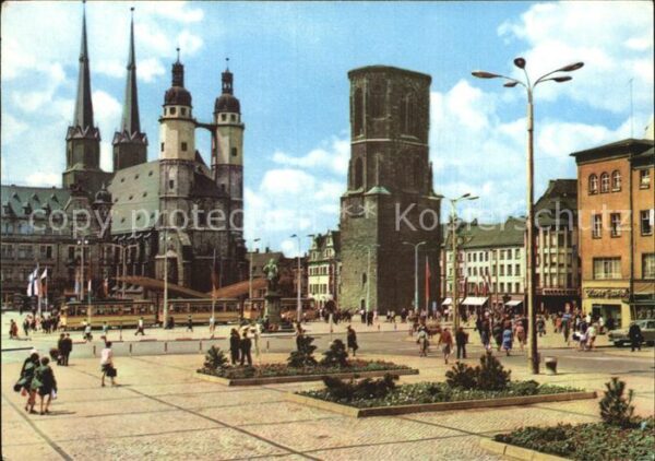 Halle Saale Markt
