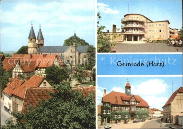 Gernrode Harz Spittelplatz FDGB Erholungsheim Fritz H