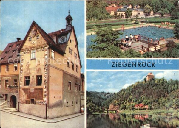 Ziegenrueck Rathaus Schwimmbad Jugendherberge Theo
