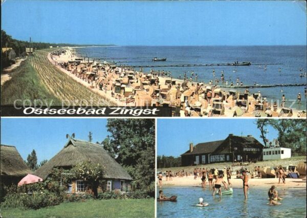 Zingst Ostseebad Strand Panorama