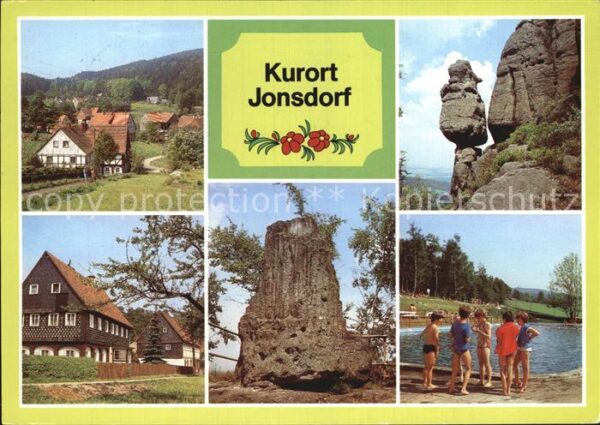 Jonsdorf Kurort An der Drehe Hennigsäule Umgebin