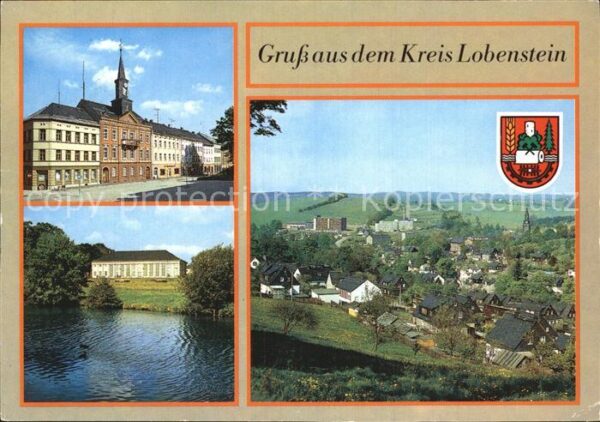 Lobenstein Bad Markt Rathaus Ebersdorf Orangerie Wurzb