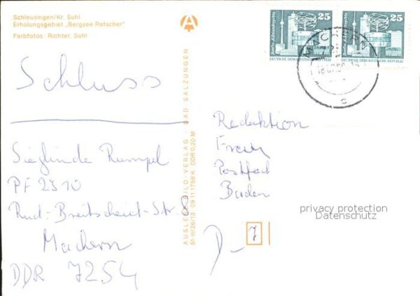 Schleusingen Bergsee Ratsher – Bild 2
