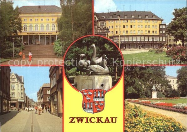 Zwickau Sachsen Pionierhaus Wilhelm Pieck Ringcafe Schw