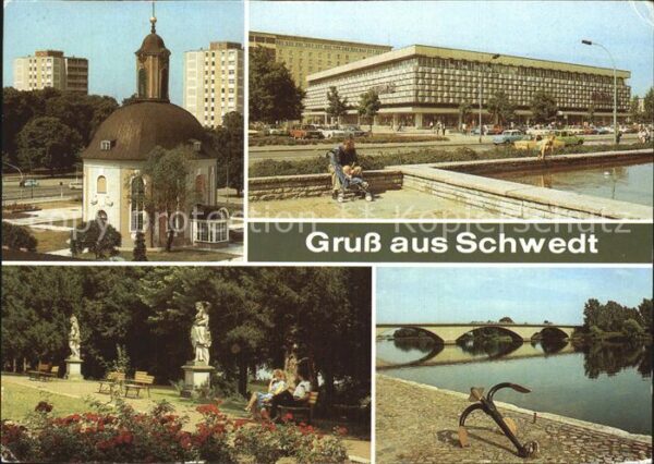 Schwedt Oder Berlischky Pavillon Centrum Warenhaus P