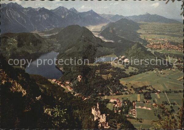 Fuessen Allgaeu Königsschlösser Neuschwanstein Hohensch