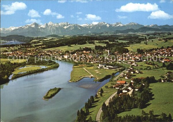Lechbruck See Allgäuer Tiroler Alpen